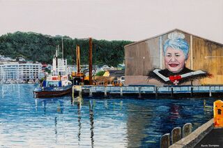 The June Te Raumange Jackson Mural' by Ronda Thompson