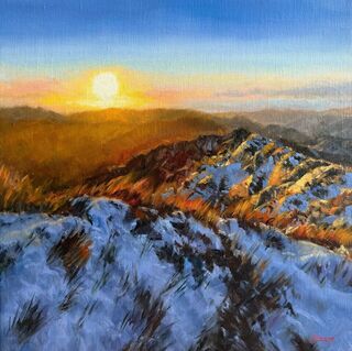 'Tararua Sunset' by Iwen Yong