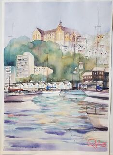 'Oriental Bay No 2' by Samantha Qiao