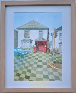 'The Terrace Housesn Wellington' by Smantha Qiao
