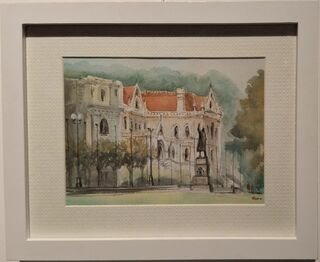 'Parliamentary Library' by Samantha Qiao