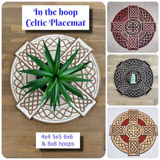 In the hoop Celtic Placemat
