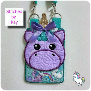 How to make In the hoop Unicorn Bag