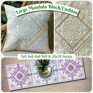 How to make Large Mandala Block