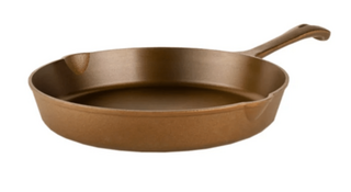 Astro Gold Luxe Cast Iron Skillet - 30cm