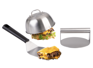 Urban Grill smash patty burger set