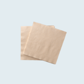 Serviettes/napkins made from 100% recycled paper