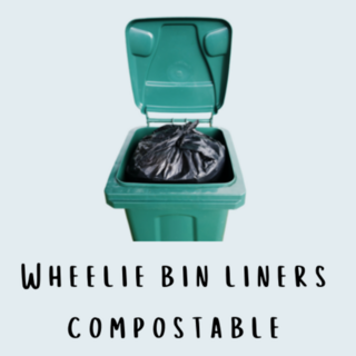 Compostable Wheelie Bin Liners NZ | Eco Rubbish Bags
