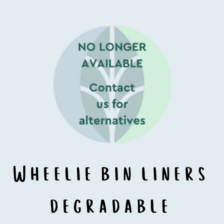 Wheelie Bin Bags Degradable/Biodegradable