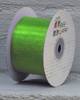 Cut Edge Organza 50mm X 50mtrs Avocado - Bee Dee