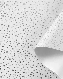Stars Tissue Paper Silver - Bee Dee