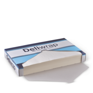 Wrap Plain Deli White 380 X 247   - Detpak