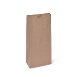 #0 Heavyweight SOS Bag (80gsm) Brown 205 x 90 x 50  -  Detpak