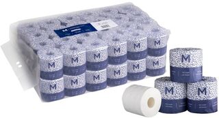 Wrapped Toilet Tissue Bale - White, 2 Ply, 400 Sheets - Matthews