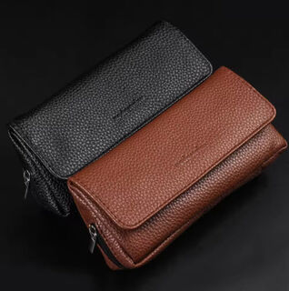 Tobacco and Pipe PU Leather Pouch