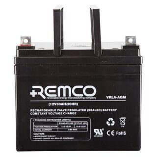 12V 33ah AGM Battery SLA, VRLA, sealed