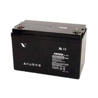 V-POWER 12v 100ah AGM Battery (no Rural tickets)