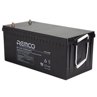 12v 250ah AGM Battery VRLA REMCO