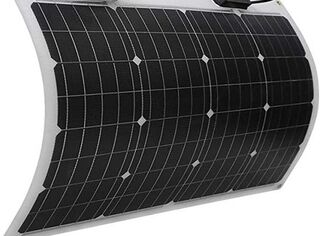 50W 12V Semi Flexible Solar Panel with DF Technology