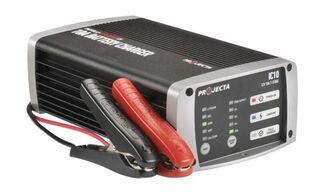 12V Automatic 10 Amp 7 Stage Battery Charger. AGM, WET, GEL, CALCIUM and LITHIUM