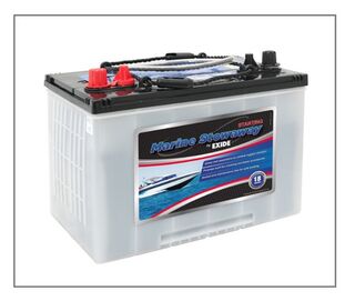 EXIDE Stowaway MSST27 Marine Sarting Battery