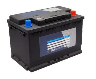 LN4 DIN77HL 12V 60Ah 1000CCA Hybrid Lithium Battery