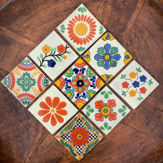 9 Pack Mexican Tiles Summer Pack