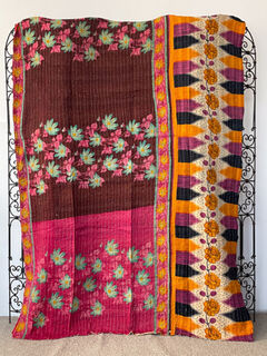 Vintage Kantha Quilt 6