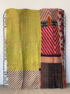 Vintage Kantha Quilt 10