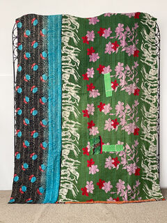 Vintage Kantha Quilt 21