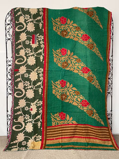Vintage Kantha Quilt 28