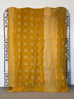 Vintage Kantha Quilt 34