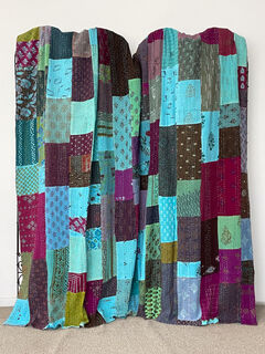Kantha Patchwork Quilt 8