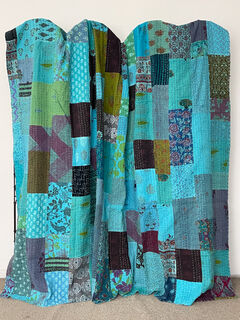 Kantha Patchwork Quilt 10