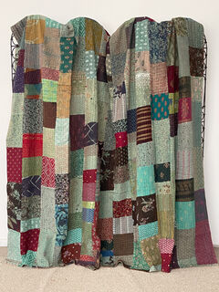 Kantha Patchwork Quilt 12
