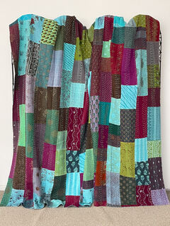 Kantha Patchwork Quilt 15
