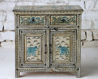 Hand Painted Elephant Sideboard PRE ORDER