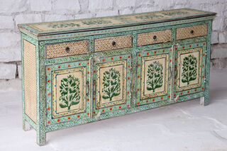 Hand Painted Boho Sideboard Large PRE ORDER