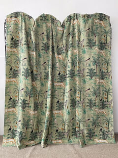 Jungle Kantha Quilt Olive