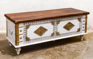 Brass Detailed Blanket Box B PRE ORDER