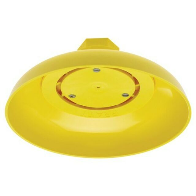 Plastic Yellow Shower Head With Impeller